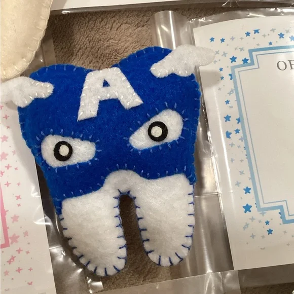 Handcrafted Tooth Fairy Pillows CHOOSE ONE w/ certificate - Picture 7 of 10